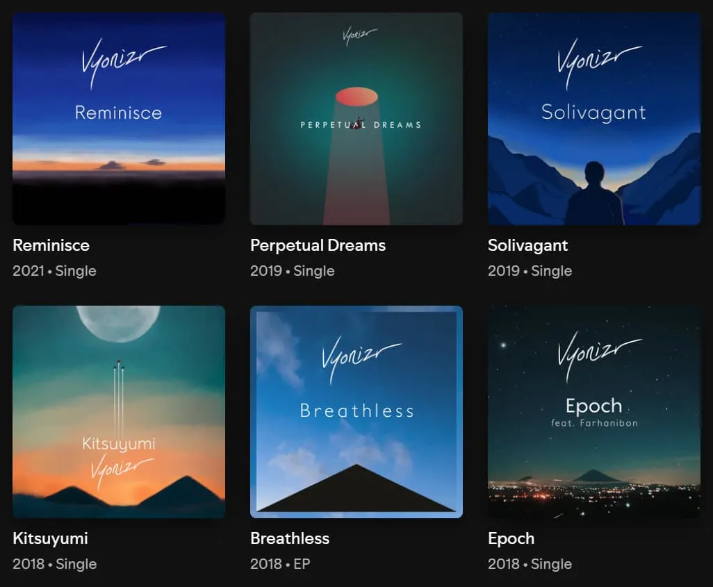 Discography (2018 - 2021)